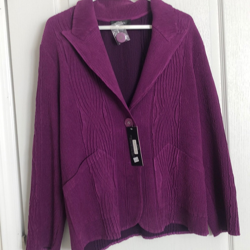 Purplish sweater